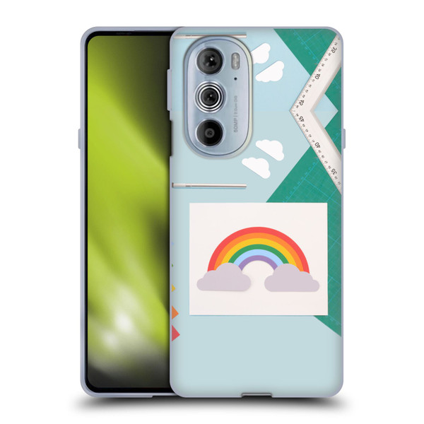 Pepino De Mar Rainbow Art Soft Gel Case for Motorola Edge X30