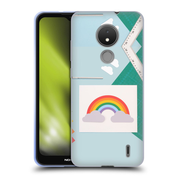 Pepino De Mar Rainbow Art Soft Gel Case for Nokia C21