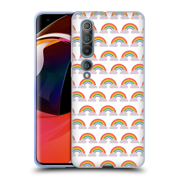 Pepino De Mar Rainbow Pattern Soft Gel Case for Xiaomi Mi 10 5G / Mi 10 Pro 5G