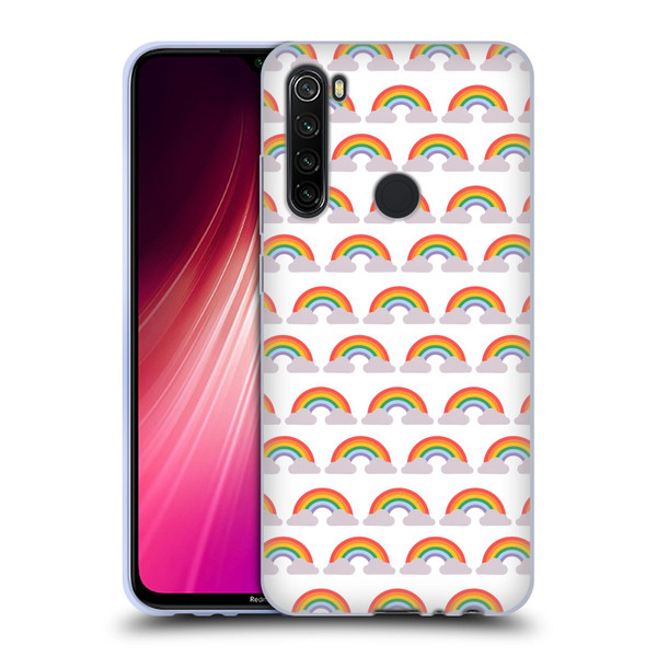 Pepino De Mar Rainbow Pattern Soft Gel Case for Xiaomi Redmi Note 8T