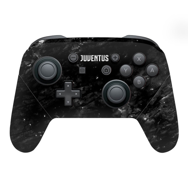 Juventus Football Club Art Black Marble Vinyl Sticker Skin Decal Cover for Nintendo Switch Pro Controller