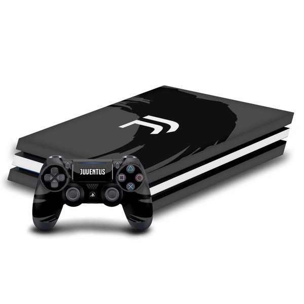 Juventus Football Club Art Sweep Stroke Vinyl Sticker Skin Decal Cover for Sony PS4 Pro Bundle