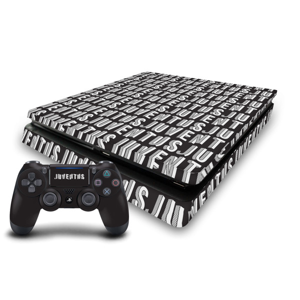 Juventus Football Club Art Pattern Vinyl Sticker Skin Decal Cover for Sony PS4 Slim Console & Controller
