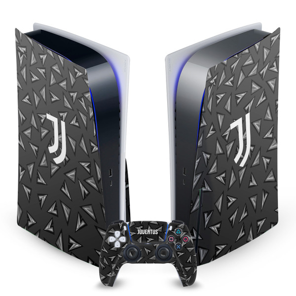 Juventus Football Club Art Geometric Pattern Vinyl Sticker Skin Decal Cover for Sony PS5 Disc Edition Bundle