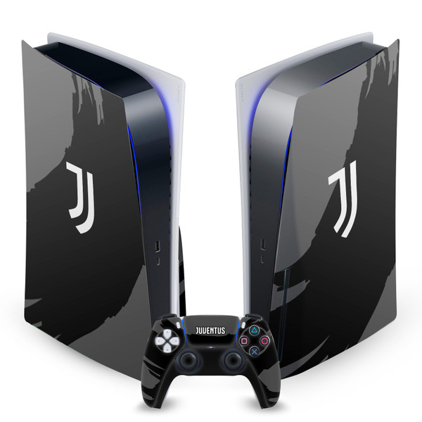 Juventus Football Club Art Sweep Stroke Vinyl Sticker Skin Decal Cover for Sony PS5 Disc Edition Bundle