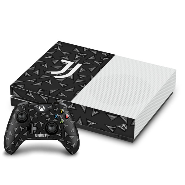 Juventus Football Club Art Geometric Pattern Vinyl Sticker Skin Decal Cover for Microsoft One S Console & Controller