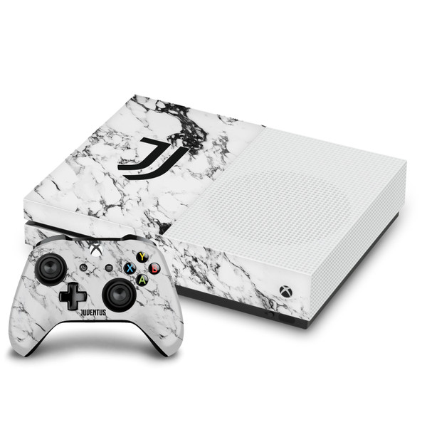 Juventus Football Club Art White Marble Vinyl Sticker Skin Decal Cover for Microsoft One S Console & Controller