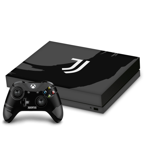 Juventus Football Club Art Sweep Stroke Vinyl Sticker Skin Decal Cover for Microsoft Xbox One X Bundle