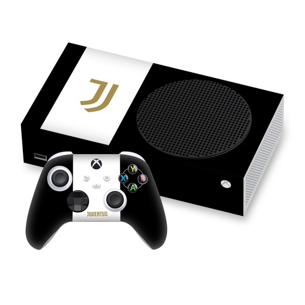 Juventus Football Club Art Black Stripes Vinyl Sticker Skin Decal Cover for Microsoft Series S Console & Controller