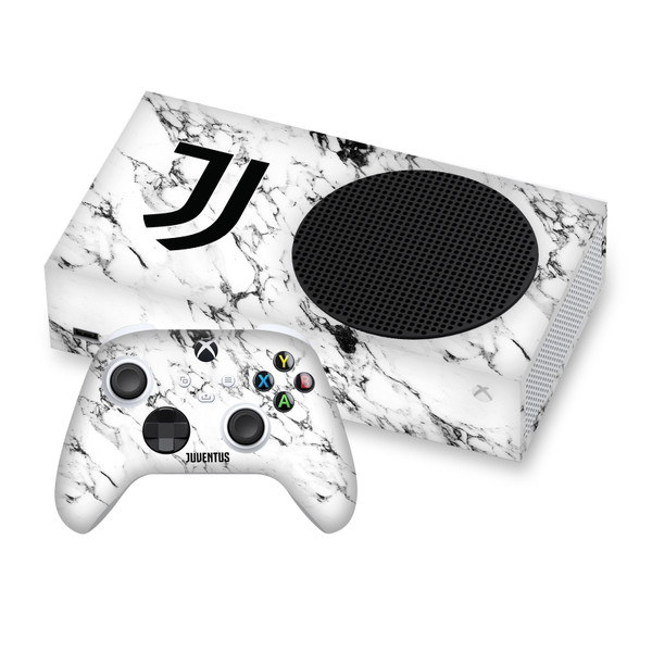Juventus Football Club Art White Marble Vinyl Sticker Skin Decal Cover for Microsoft Series S Console & Controller