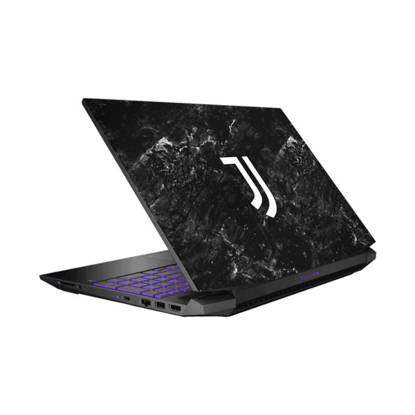 Juventus Football Club Art Black Marble Vinyl Sticker Skin Decal Cover for HP Pavilion 15.6" 15-dk0047TX