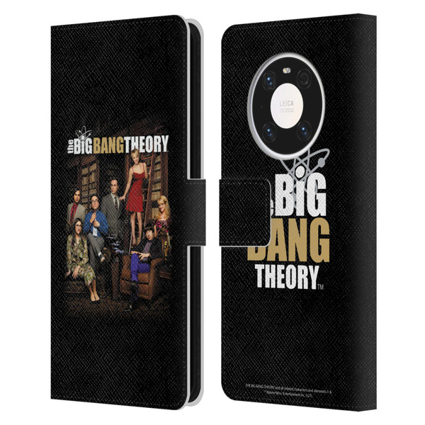 The Big Bang Theory Key Art Season 9 Leather Book Wallet Case Cover For Huawei Mate 40 Pro 5G