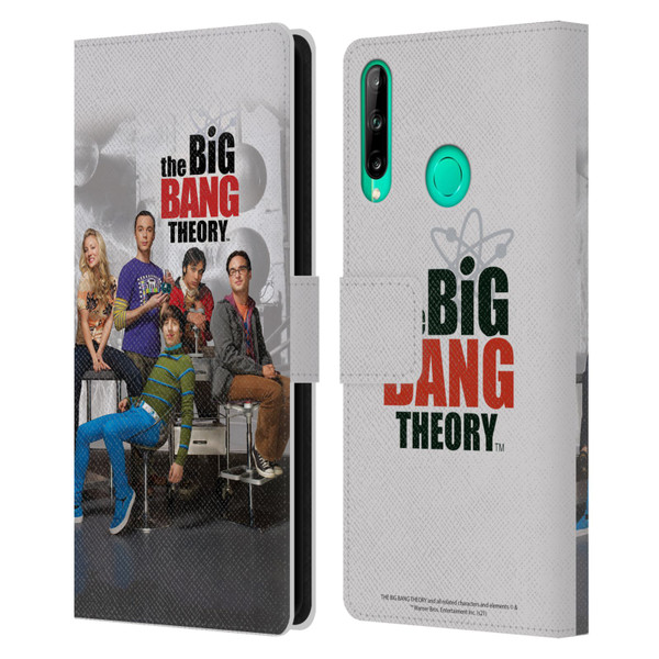The Big Bang Theory Key Art Season 3 Leather Book Wallet Case Cover For Huawei P40 lite E