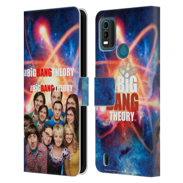 The Big Bang Theory Key Art Season 8 Leather Book Wallet Case Cover For Nokia G11 Plus