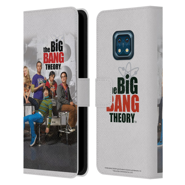 The Big Bang Theory Key Art Season 3 Leather Book Wallet Case Cover For Nokia XR20