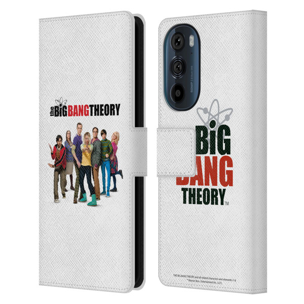 The Big Bang Theory Key Art Season 10 Leather Book Wallet Case Cover For Motorola Edge 30