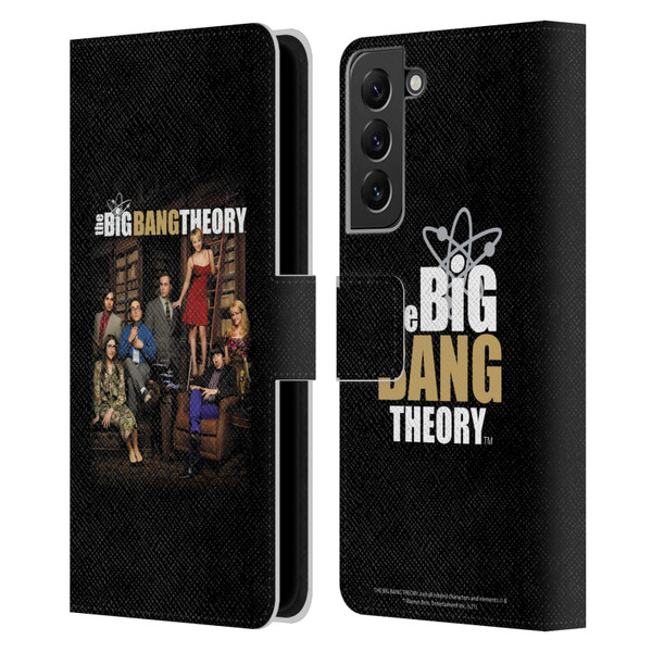 The Big Bang Theory Key Art Season 9 Leather Book Wallet Case Cover For Samsung Galaxy S22+ 5G