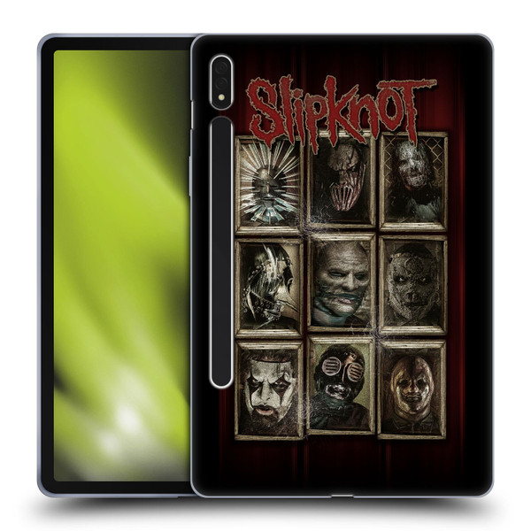 Slipknot Key Art Covered Faces Soft Gel Case for Samsung Galaxy Tab S8