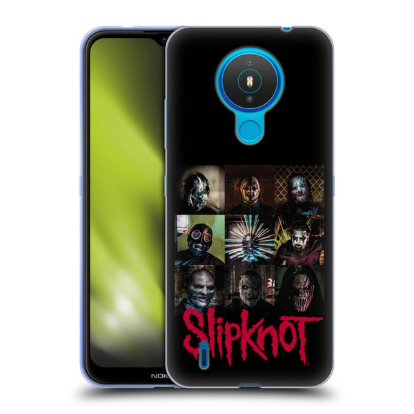 Slipknot Key Art Blocks Soft Gel Case for Nokia 1.4
