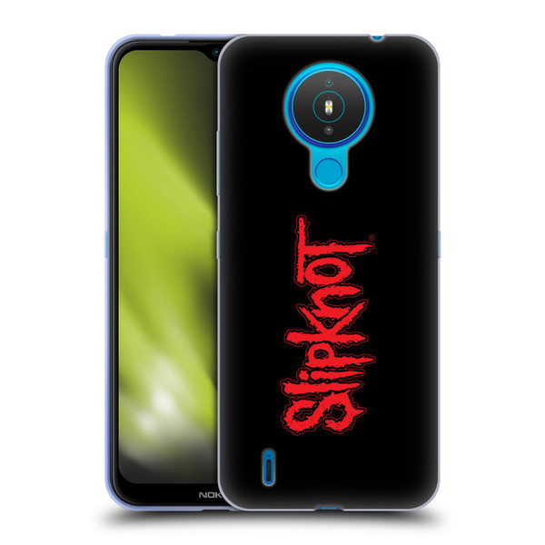 Slipknot Key Art Text Soft Gel Case for Nokia 1.4