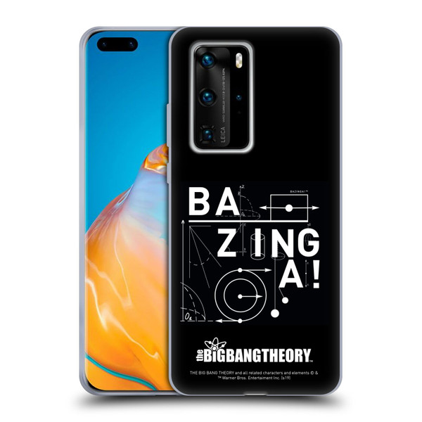 The Big Bang Theory Bazinga Physics Soft Gel Case for Huawei P40 Pro / P40 Pro Plus 5G