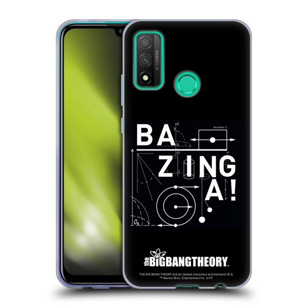 The Big Bang Theory Bazinga Physics Soft Gel Case for Huawei P Smart (2020)