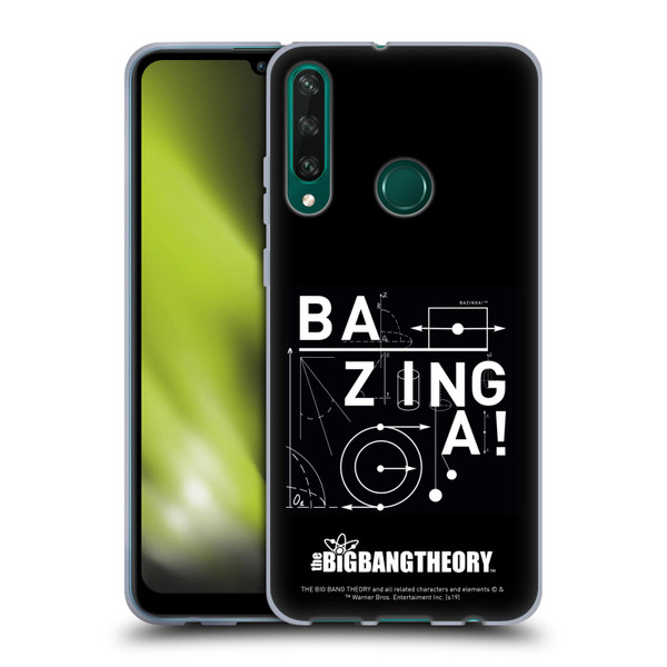 The Big Bang Theory Bazinga Physics Soft Gel Case for Huawei Y6p