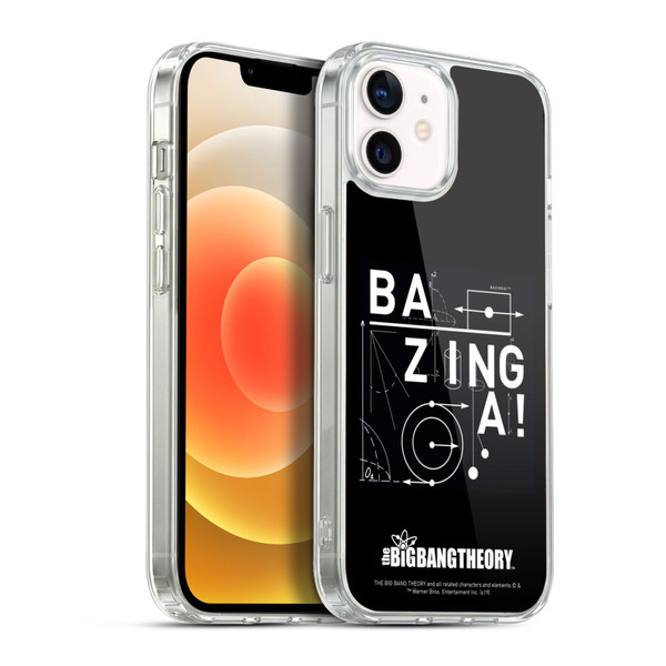The Big Bang Theory Bazinga Physics Soft Gel Case for Apple iPhone 12 / iPhone 12 Pro & MagSafe