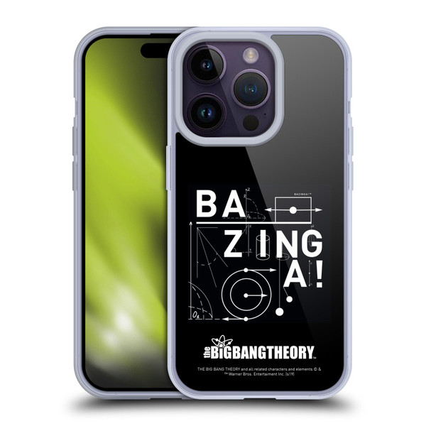 The Big Bang Theory Bazinga Physics Soft Gel Case for Apple iPhone 14 Pro