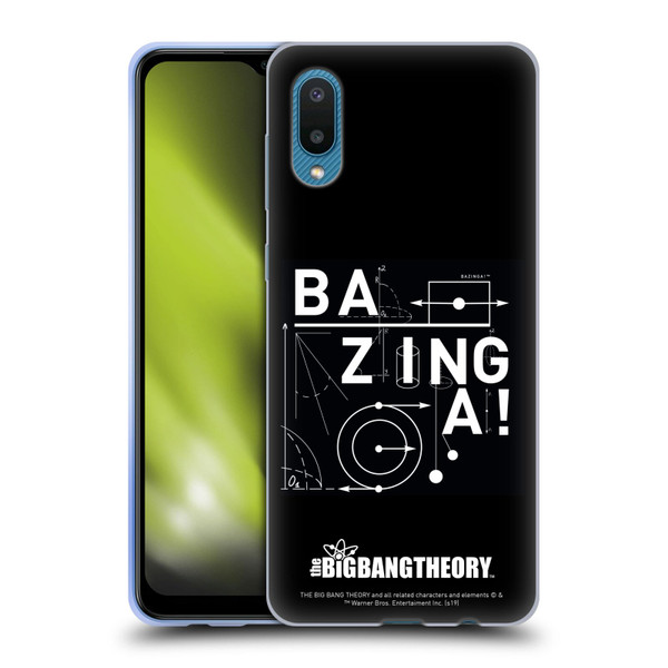 The Big Bang Theory Bazinga Physics Soft Gel Case for Samsung Galaxy A02/M02 (2021)