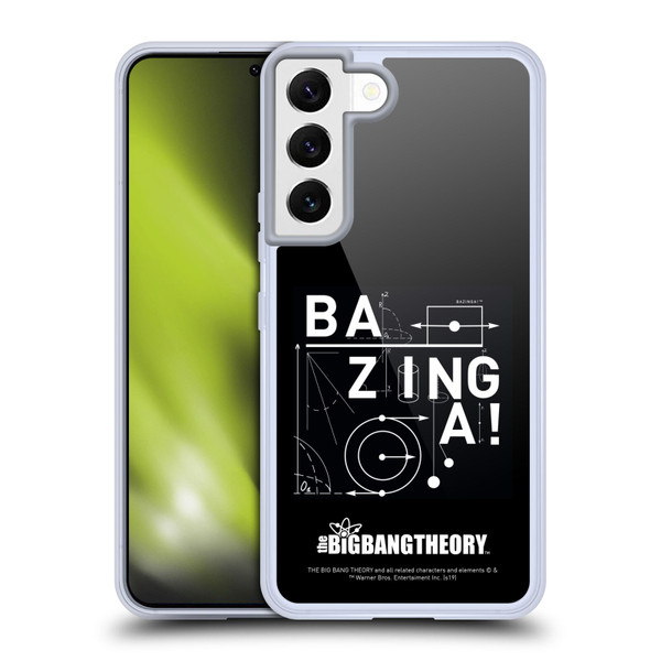 The Big Bang Theory Bazinga Physics Soft Gel Case for Samsung Galaxy S22 5G