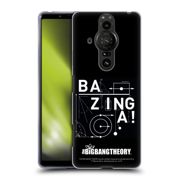 The Big Bang Theory Bazinga Physics Soft Gel Case for Sony Xperia Pro-I