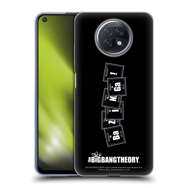 The Big Bang Theory Bazinga Elements Soft Gel Case for Xiaomi Redmi Note 9T 5G