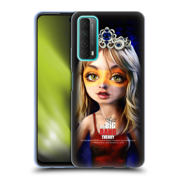 The Big Bang Theory Caricature Penny Soft Gel Case for Huawei P Smart (2021)