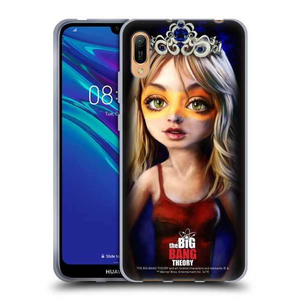 The Big Bang Theory Caricature Penny Soft Gel Case for Huawei Y6 Pro (2019)