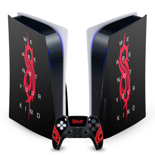 Slipknot We Are Not Your Kind Logo Vinyl Sticker Skin Decal Cover for Sony PS5 Disc Edition Bundle