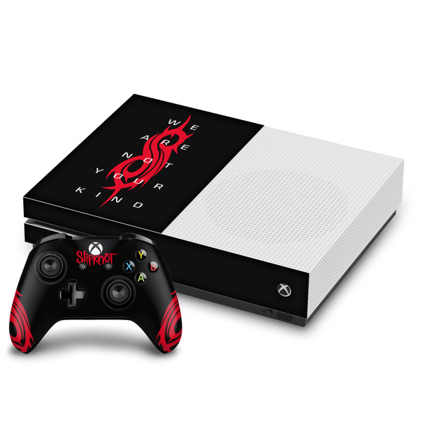 Slipknot We Are Not Your Kind Logo Vinyl Sticker Skin Decal Cover for Microsoft One S Console & Controller