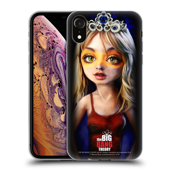 The Big Bang Theory Caricature Penny Soft Gel Case for Apple iPhone XR