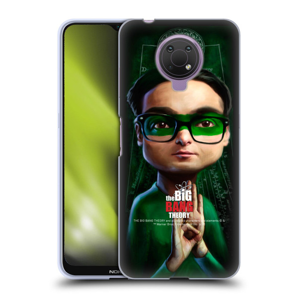The Big Bang Theory Caricature Leonard Hofstadter Soft Gel Case for Nokia G10