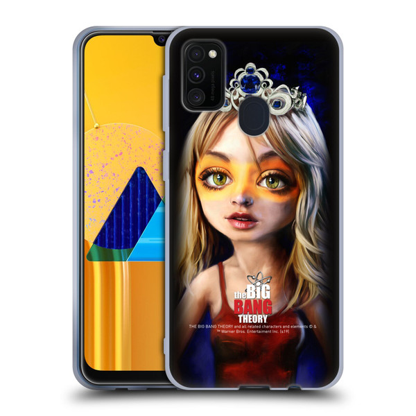 The Big Bang Theory Caricature Penny Soft Gel Case for Samsung Galaxy M30s (2019)/M21 (2020)