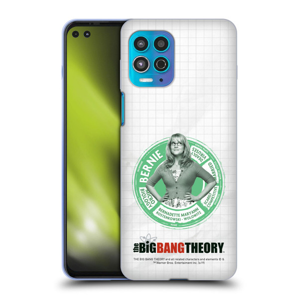 The Big Bang Theory Character Attributes Bernadette Soft Gel Case for Motorola Moto G100