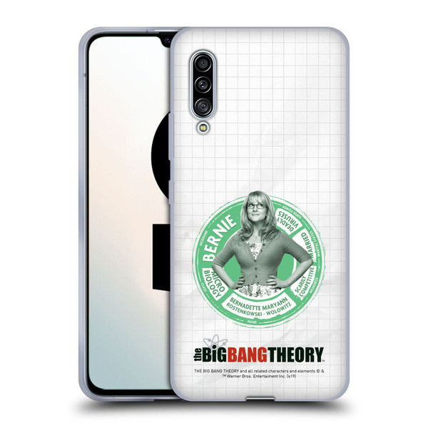 The Big Bang Theory Character Attributes Bernadette Soft Gel Case for Samsung Galaxy A90 5G (2019)
