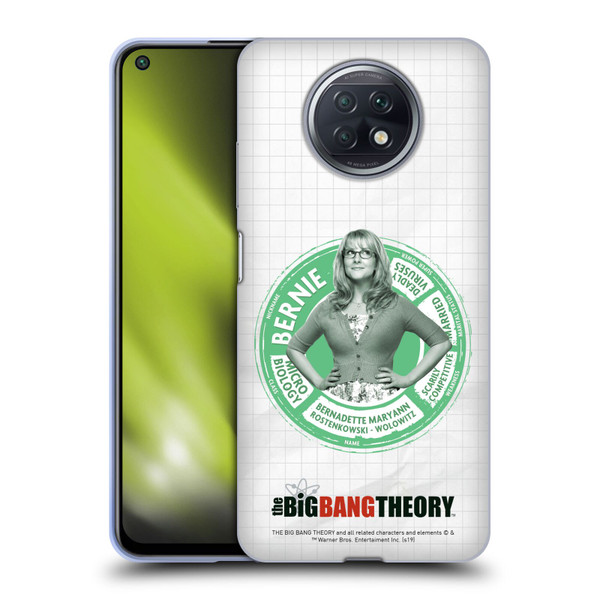 The Big Bang Theory Character Attributes Bernadette Soft Gel Case for Xiaomi Redmi Note 9T 5G