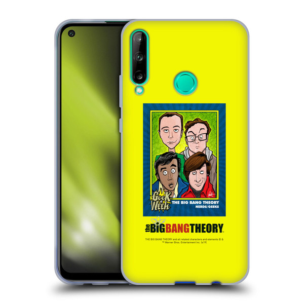 The Big Bang Theory Graphics Arts 2 Poster Soft Gel Case for Huawei P40 lite E