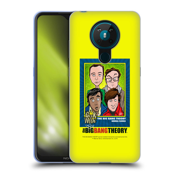 The Big Bang Theory Graphics Arts 2 Poster Soft Gel Case for Nokia 5.3