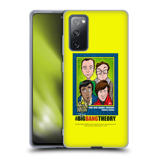 The Big Bang Theory Graphics Arts 2 Poster Soft Gel Case for Samsung Galaxy S20 FE / 5G