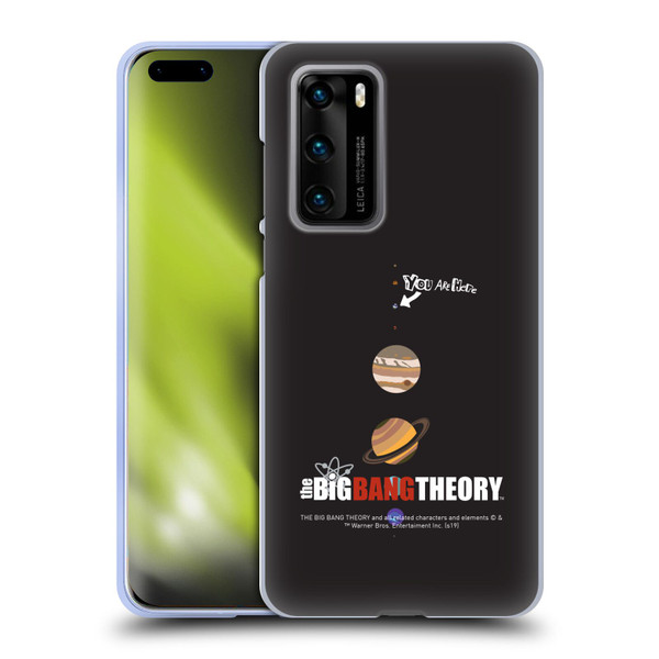 The Big Bang Theory Graphic Arts Earth Soft Gel Case for Huawei P40 5G