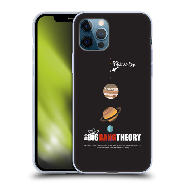 The Big Bang Theory Graphic Arts Earth Soft Gel Case for Apple iPhone 12 / iPhone 12 Pro