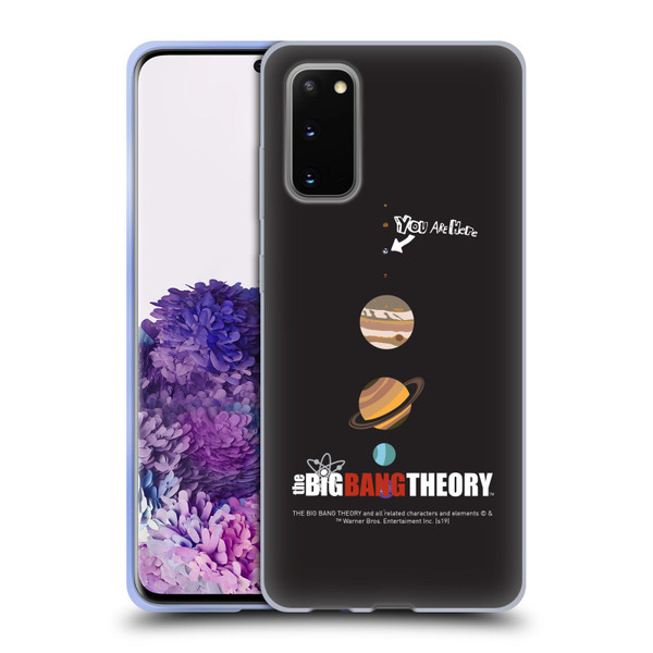 The Big Bang Theory Graphic Arts Earth Soft Gel Case for Samsung Galaxy S20 / S20 5G