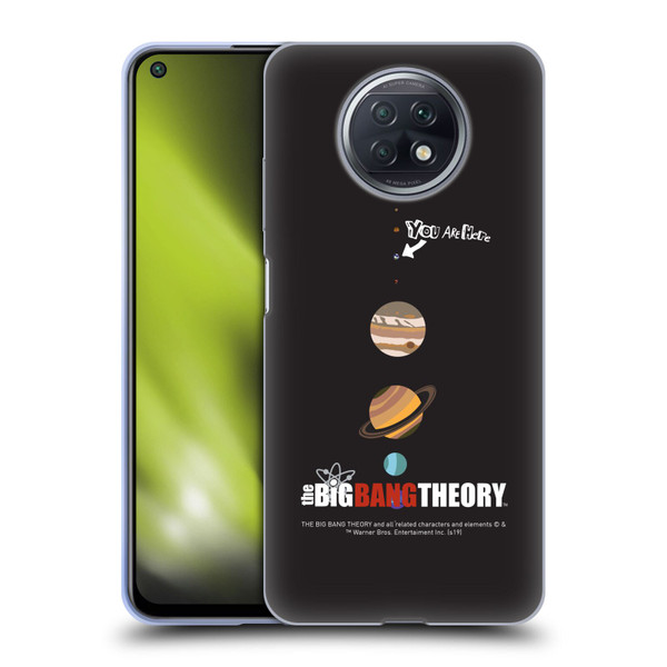 The Big Bang Theory Graphic Arts Earth Soft Gel Case for Xiaomi Redmi Note 9T 5G